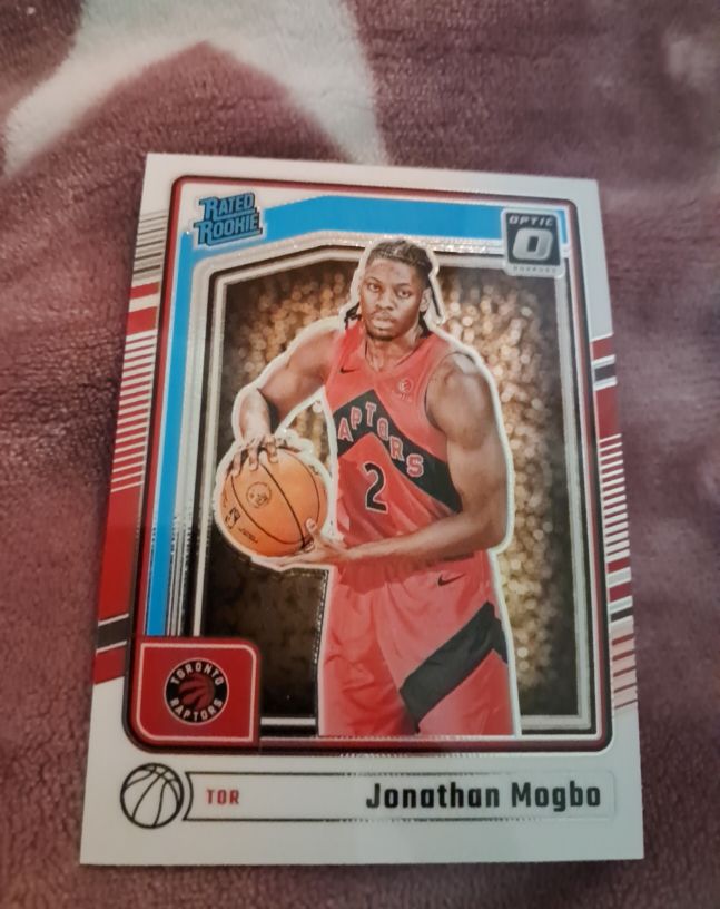 2024-25 Donruss Optic #297 Jonathan Mogbo — front