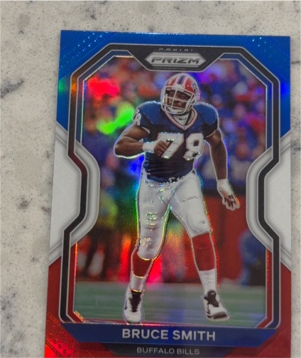 2020 Panini Prizm #9 Bruce Smith — front