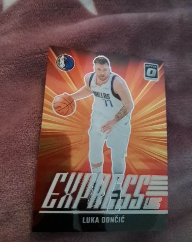 2024-25 Panini Donruss Optic #6 Luka Dončić Express Lane — front