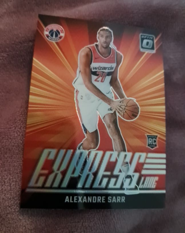 2024-25 Panini Donruss Optic Express Lane #11 Alexandre Sarr — front