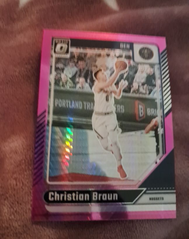 2024-25 Donruss Optic #101 Christian Braun — front