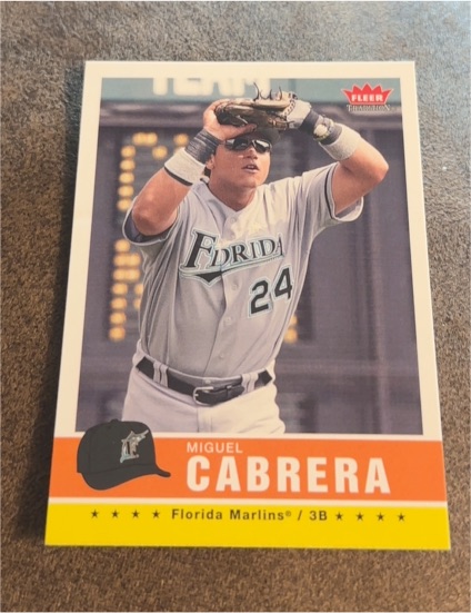 2006 Fleer Tradition #93 Miguel Cabrera — front