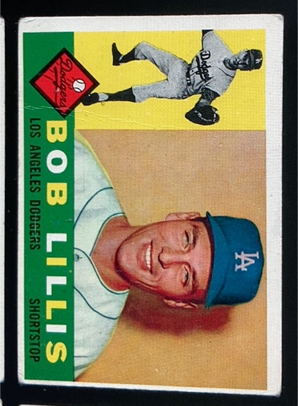 1960 Topps #354 Bob Lillis — front