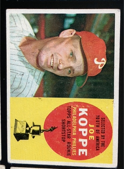1960 Topps #319 Joe Koppe — front