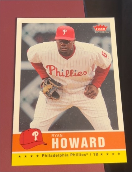 2006 Fleer Tradition #127 Ryan Howard — front