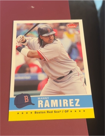2006 Fleer Tradition #148 Manny Ramirez — front