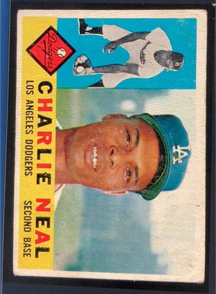 1960 Topps #155 Charlie Neal — front