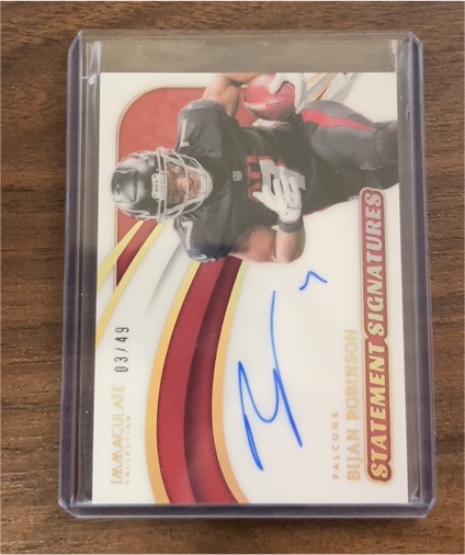 2024 Panini Immaculate #03 Bijan Robinson — front