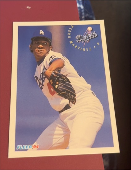 1994 Fleer #515 Pedro Martinez — front