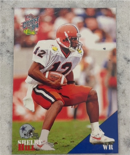 1994 Classic NFL Draft #59 Shelby Hill — front