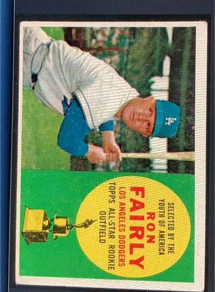 1960 Topps #321 Ron Fairly — front