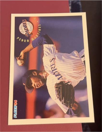 1994 Fleer #669 Pedro Martinez — front