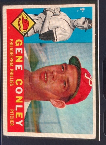 1960 Topps #293 Gene Conley — front
