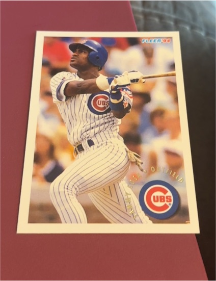 1994 Fleer #399 Sammy Sosa — front