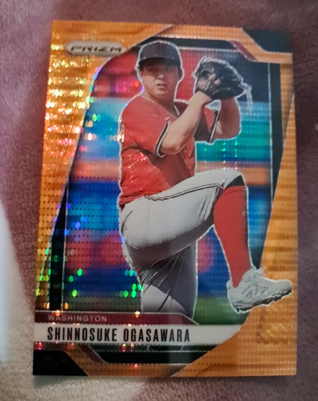 2025 Panini Prizm #165 Shinnosuke Ogasawara — front