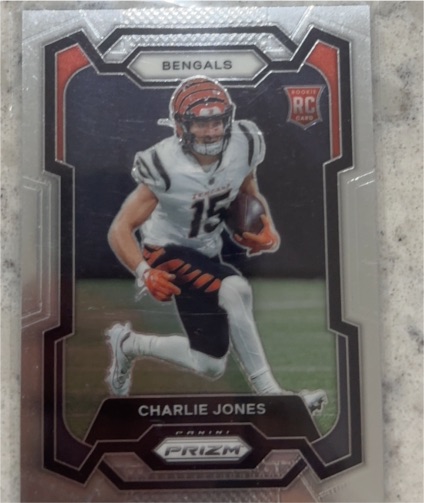 2023 Panini Prizm #317 Charlie Jones — front