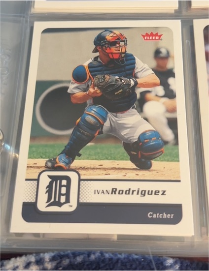 2006 Fleer #350 Ivan Rodriguez — front