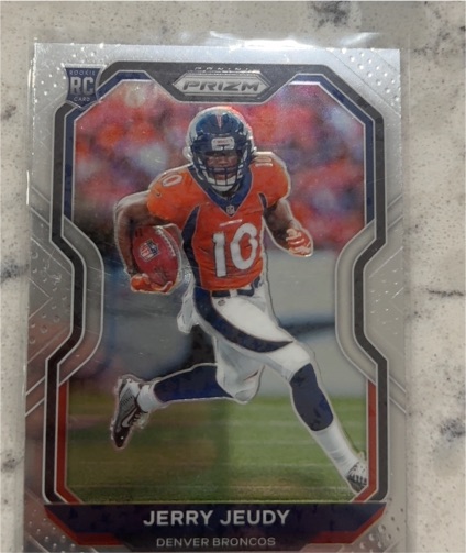 2020 Panini Prizm #314 Jerry Jeudy — front