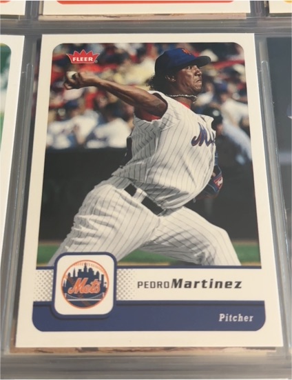2006 Fleer #214 Pedro Martinez — front