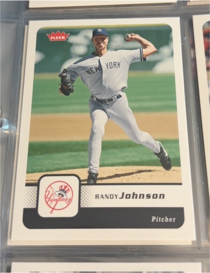 2006 Fleer #398 Randy Johnson — front