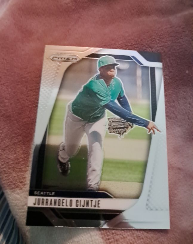 2025 Panini Prizm #238 Jurrangelo Cijntje — front