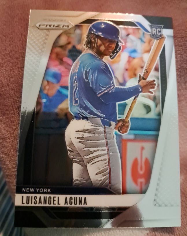 2025 Panini Prizm #295 Luisangel Acuna — front