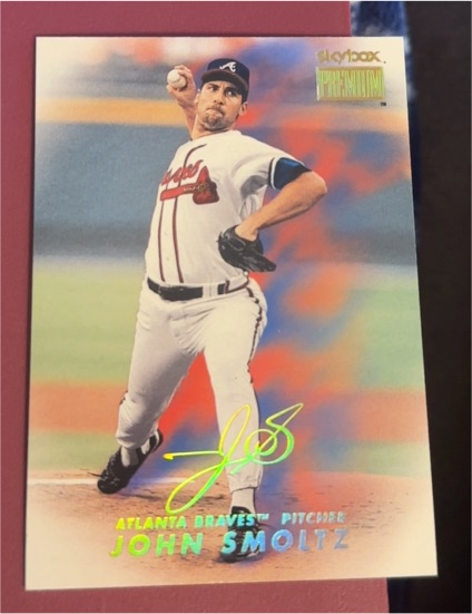 1999 SkyBox Premium #132 John Smoltz — front