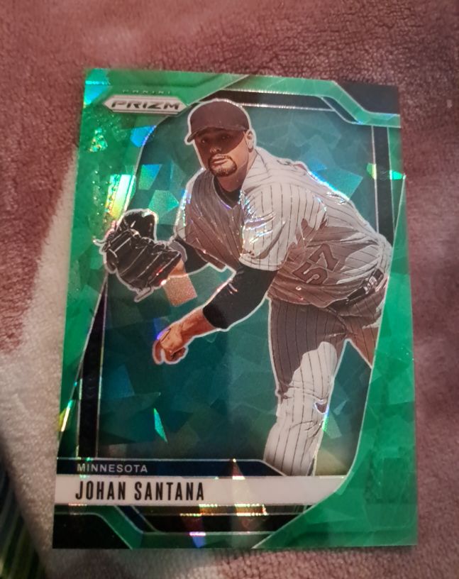 2025 Panini Prizm #28 Johan Santana — front