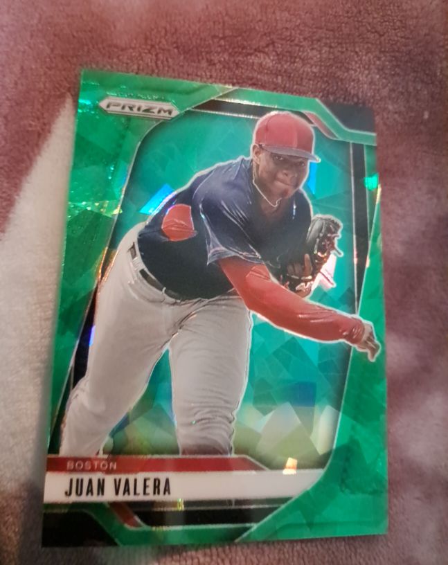 2025 Panini Prizm # unknown Juan Valera — front