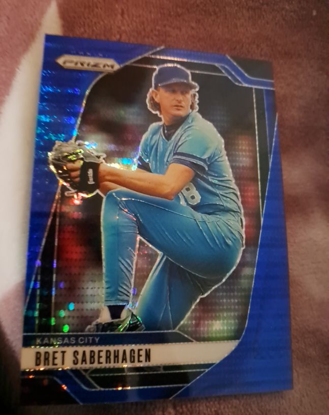 2025 Panini Prizm #124 Bret Saberhagen — front