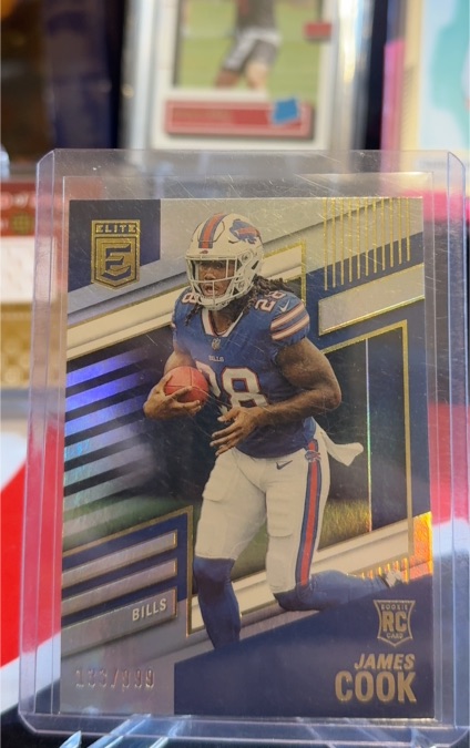 2022 Panini Donruss Elite #161 James Cook — front