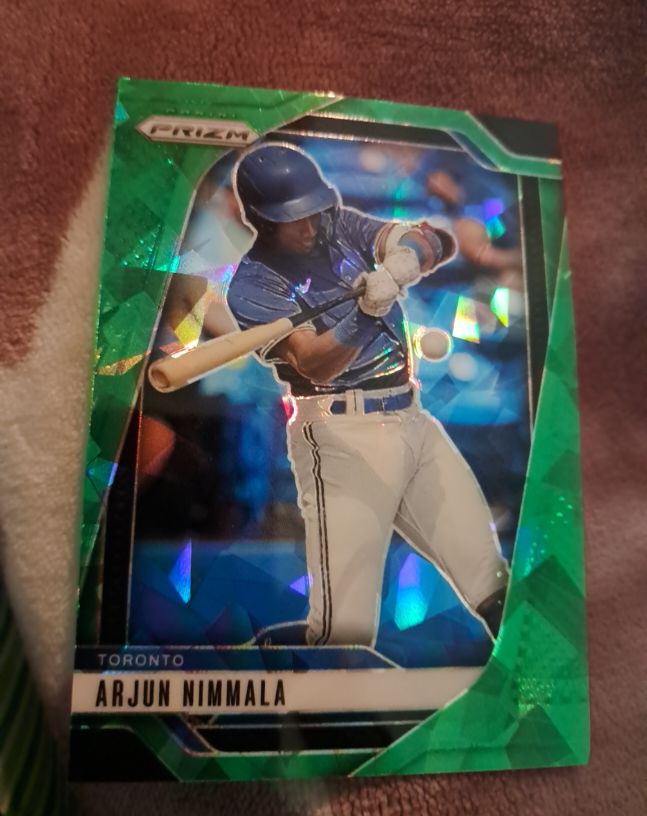 2025 Panini Prizm #87 Arjun Nimmala — front