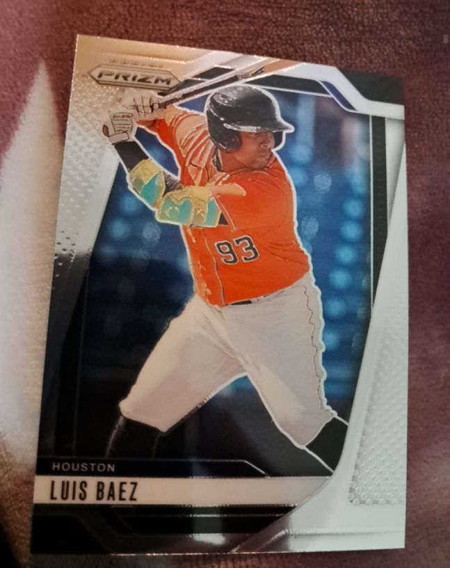 2025 Panini Prizm Baseball #208 Luis Baez — front