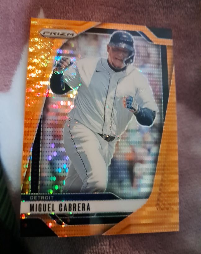 2025 Panini Prizm Miguel Cabrera — front