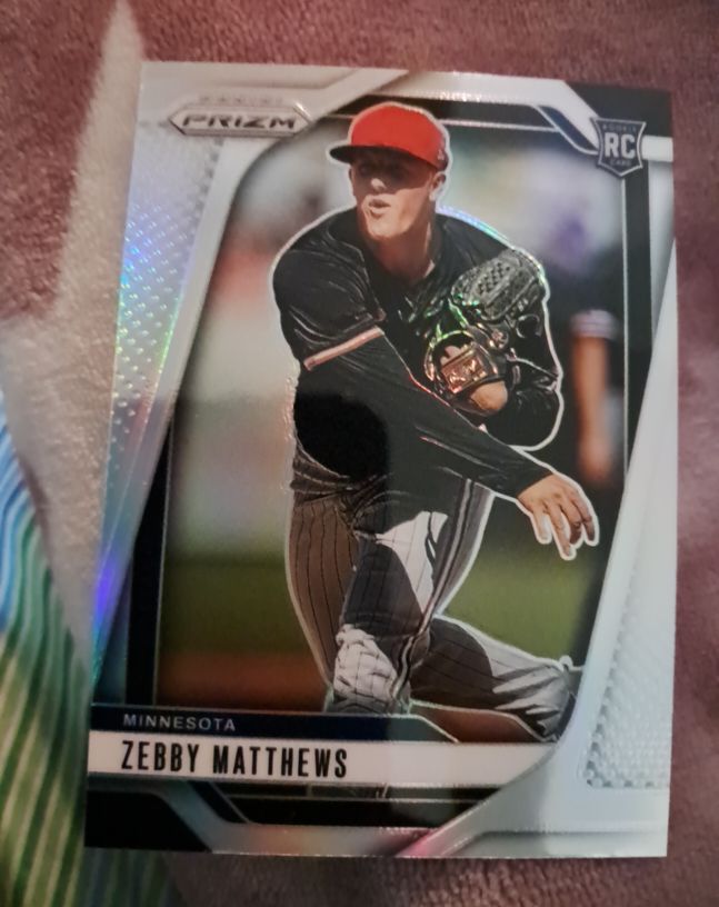 2025 Panini Prizm #167 Zebby Matthews — front