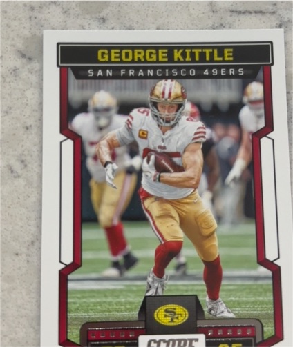 2023 Panini Score #171 George Kittle — front