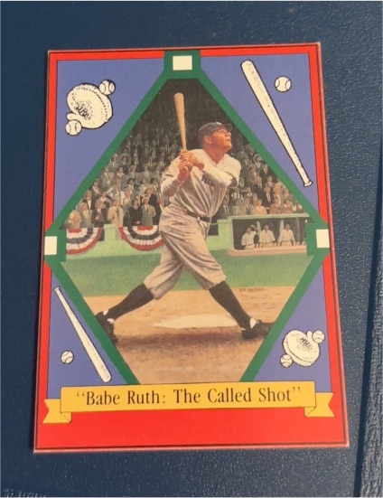 1992 Delphi #84 Babe Ruth The Called Shot — front