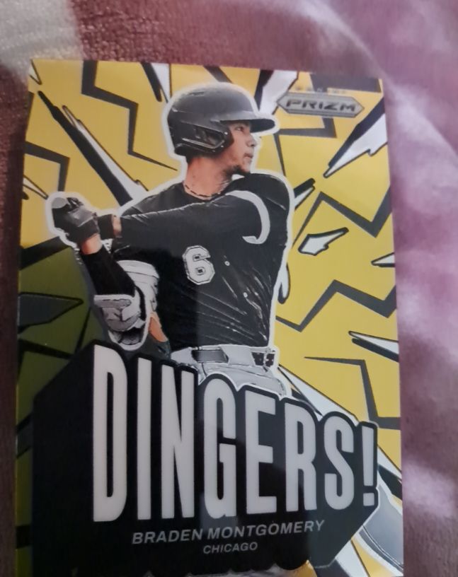 2025 Panini Prizm Dingers #21 Braden Montgomery — front