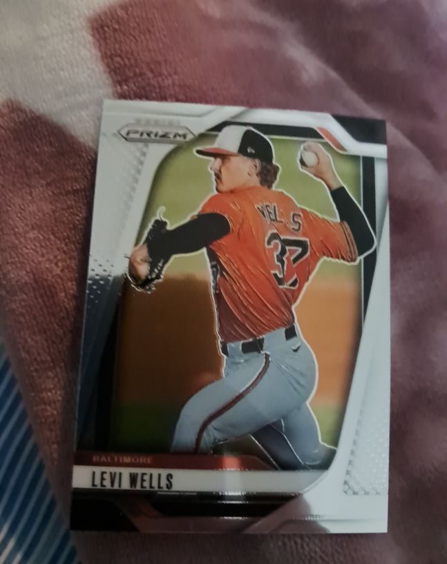 2025 Panini Prizm Baseball #68 Levi Wells — front