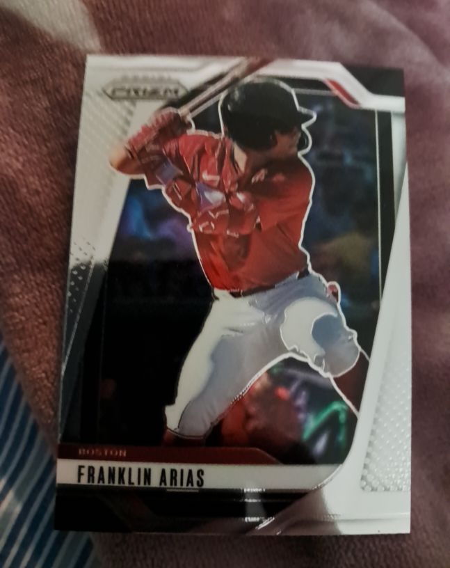 2025 Panini Prizm #10 Franklin Arias — front