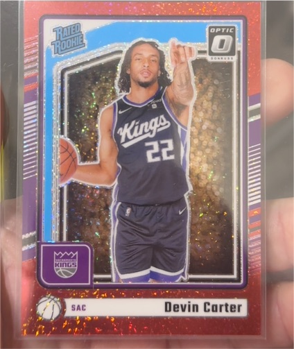 2024-25 Donruss Optic #290 Devin Carter — front