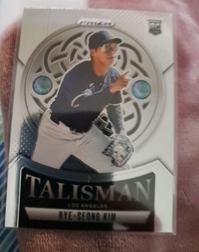 2025 Panini Prizm #19 Hye-Seong Kim Talisman — front