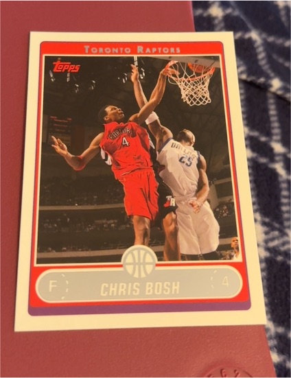 2006-07 Topps #140 Chris Bosh — front
