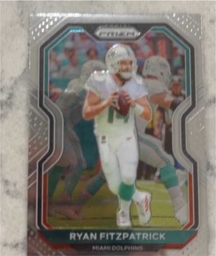 2020 Panini Prizm #343 Ryan Fitzpatrick — front