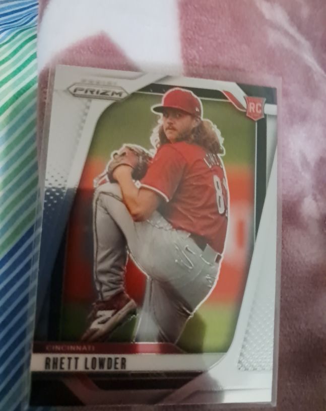 2025 Panini Prizm #268 Rhett Lowder — front