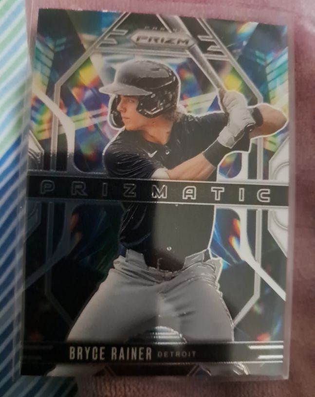 2025 Panini Prizm Baseball Prizmatic #22 Bryce Rainer — front