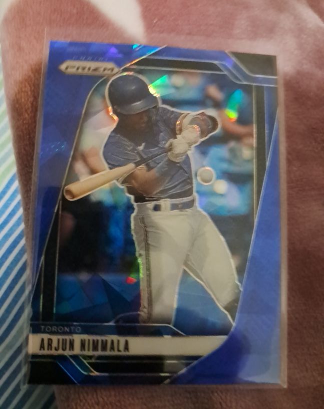 2025 Panini Prizm #87 Arjun Nimmala — front