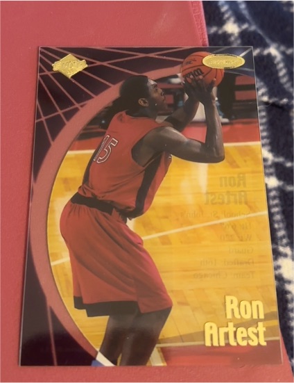1999 Collector's Edge Rookie Rage Successors #S1 Ron Artest — front