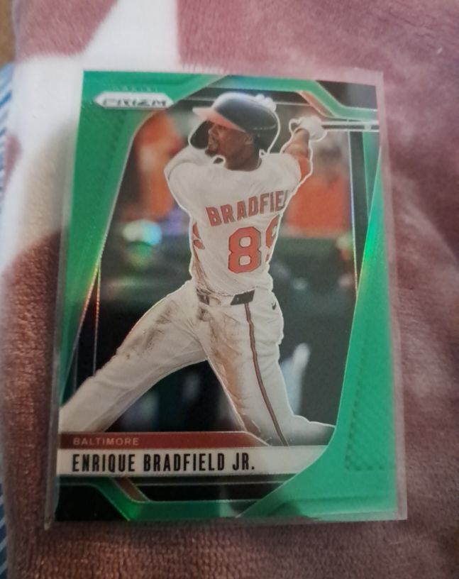 2025 Panini Prizm #192 Enrique Bradfield Jr. — front