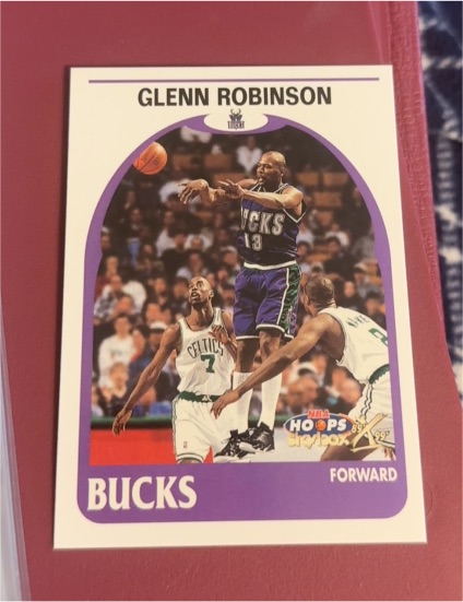 1999-00 Hoops #6 Glenn Robinson — front